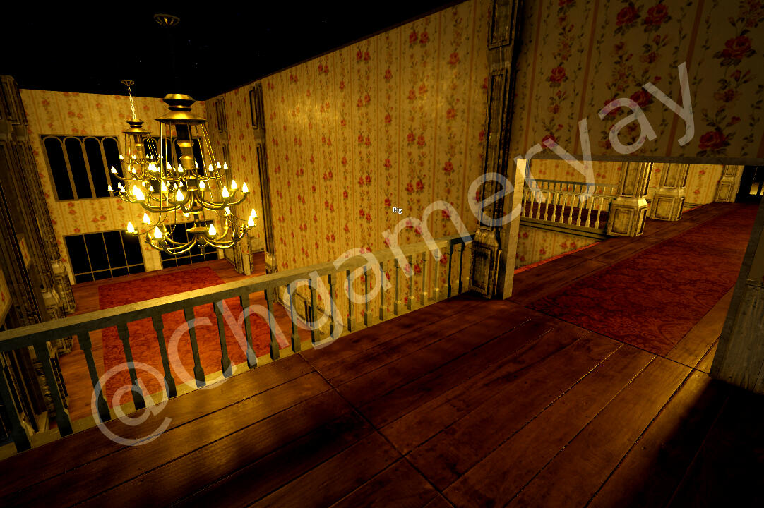 Horror Mansion Environment