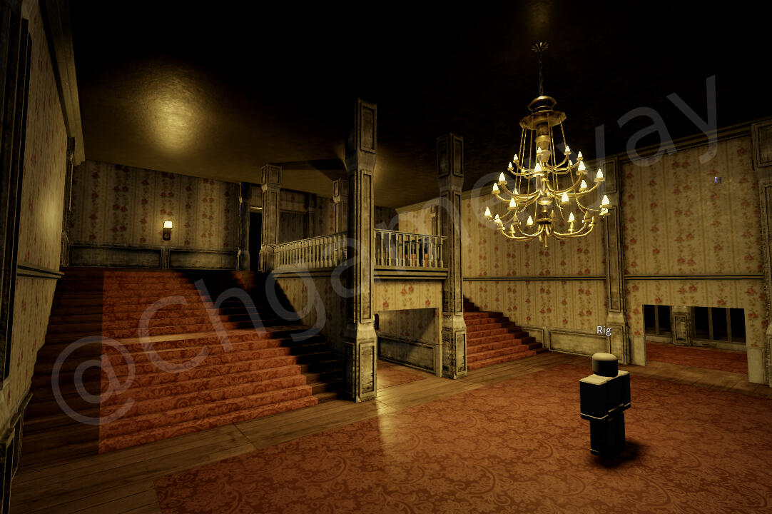 Horror Mansion Environment